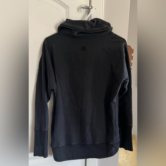 Lululemon Rest Day Pullover, black, size 8 - Picture 5 of 6
